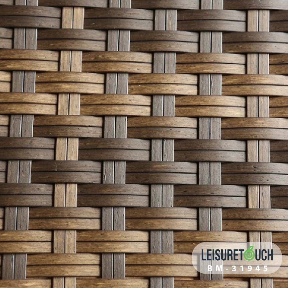 Unique Style UV-resistant  Brown Weaving  PE Wicker Material Plastic Rattan For  Outdoor Furniture