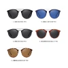 Unisex Sun Glasses TR90 Square Frame Red Lens Women 5 Colors Eyewear Oversized Sunglasses Women