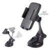 Universal Cell Phone Holder Dashboard Windshield Long Arm Car Phone Holder Air Vent Car Phone Mount with Strong Suction Cup