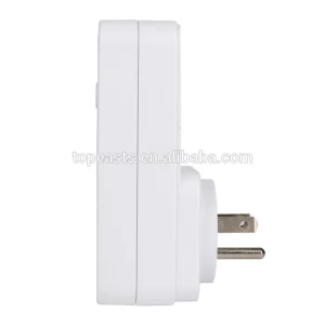 US Countdown Timer With 10 Hours Countdown With 1 Grounded Outlet socket  (White  For Indoors Use)