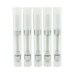 USA best quality thicker oil glass creamic coil thick oil vape pen cartridge plastic packing