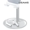 USAMS ZJ048 New Cellphone Metal Stand Desktop Phone Holder Tablet Stand Colorful Aluminum Stand Mobile