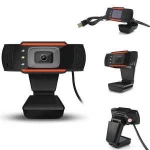 USB Webcam 1080P Conference Camera HD Auto Focus Wide Angle Built-in Microphone Web Cam for home Video Meeting pc