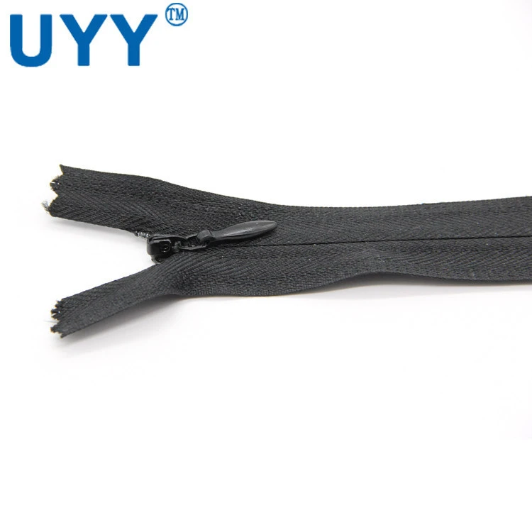 UYY Customized Garment 6 inches Fabric Tape 3# Invisible Zipper