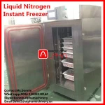 vegetable Liquid Nitrogen Blast Freezers Cryogenic Freezing Industrial Freezer Price