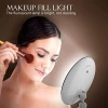 Version 10X Magnifying Makeup Vanity Mirror With Lights, LED Lighted Portable Hand Cosmetic Magnification Light up mirror