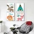 Import Wall art home decoration painting kits, modern cartoon animal painting set, printed type canvas wall painting from China