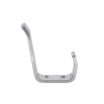 Wall Mounted Dual Hook Stainless Steel Coat Hook