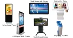 Wall Mounted Multi Touch Advertising Digital Signage Display / Advertising Screen