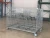Import Warehouse Galvanized Collapsable Foldable Lockable Steel Wire Mesh Storage Cage from China