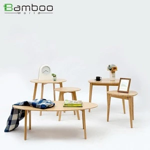 Water Base Painting Diy New Mini Bamboo Tea Table For Hotel