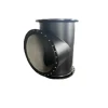 Waterworks treatment piping products Ductile Iron Flanged Pipe Fittings all flange equal tee