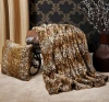 weighted leopard faux fur minky throw blankets soft faux fur blanket