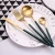 Import Western 72Pcs High Quality Metal Spoon And Fork Gift 304 Stainless Steel Flatware Set from China