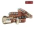 Import Western Simply Brown Genuine Leather Belt With Turquoise Stones 130cm from China