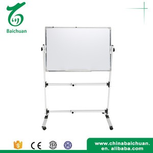White Board table top easel steel easel magnetic white board mobile