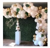 White Gold Confetti Balloon Garland Kit for Parties, Party Wedding Birthday Balloons Decorations