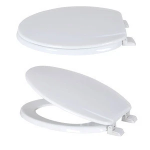 White Mould wood Toilet Seat cover, MDF toilet seats