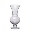 Whole sale high quality footed glass vase 271mm