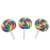 Import Wholesale 26*42mm Polymer Clay Artificial Lollipop Food Rainbow Lollipop Candy DIY Home Decor Parts Clay Crafts from China