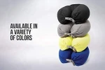 Wholesale 4-in-1 Convertible U Shape Travel Micro beads travel neck pillow
