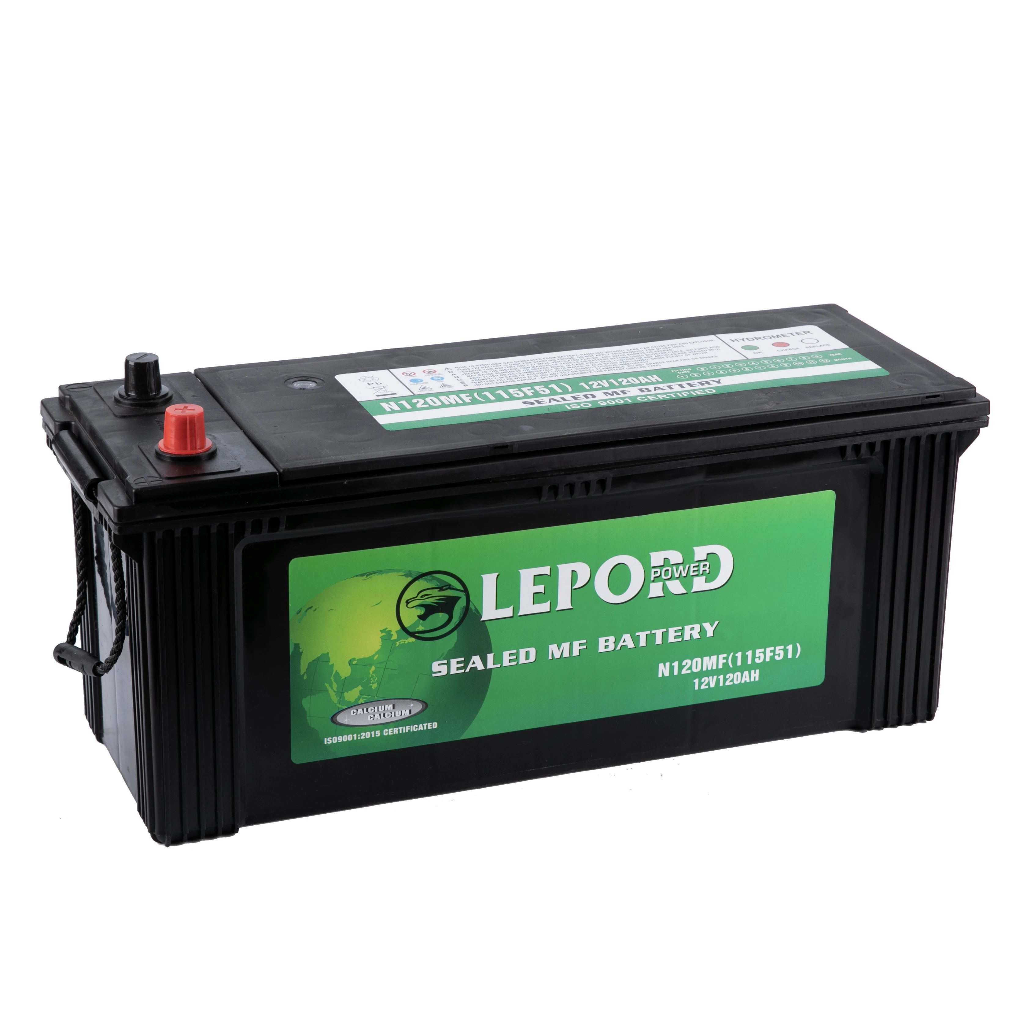 Wholesale auto batteries JIS standard   12V 120AH N120 auto MF car battery auto batteries