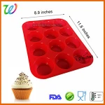 Wholesale bakeware set silicone bakery muffin pan