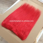 Wholesale Brazilian Virgin Indian Remy halo Human Hair Extension all colors