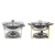 Import Wholesale Catering Hotel Wedding Use 4.5L Simple Type Round Chafing Dish Buffet Set Chaffing Dish from China