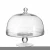 Import Wholesale Cheap High Quality Food Grade Materials Clear Cake Stand With Dome Cover Cake Plate Stand Cake Plate from China