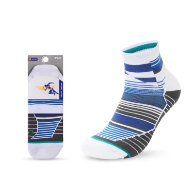 Wholesale Color Cotton Athletic Crew Running Socks with Logo
