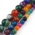 Import Wholesale Colorful Stripe Agates Stone 4/6/8/10/12mm Agate Onyx Round Beads for Jewelry Diy Bracelet from China
