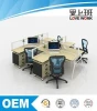 Wholesale commercial office furniture modern office workstation for 4 person