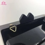 Wholesale Customized Acrylic Bag Clutch Acrylic Box Bag