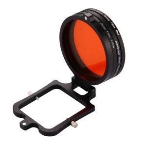 Wholesale Drop Shipping 58mm Camera Filter,UV Bluelight Green light Filer, Diving Lens Filter for Go Pro HERO5