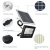 Import Wholesale Factory Price Remote Control Solar Outdoor Fixture SMD Lighting Waterproof Aluminum Solar Outdoor Light Solar Flood from China