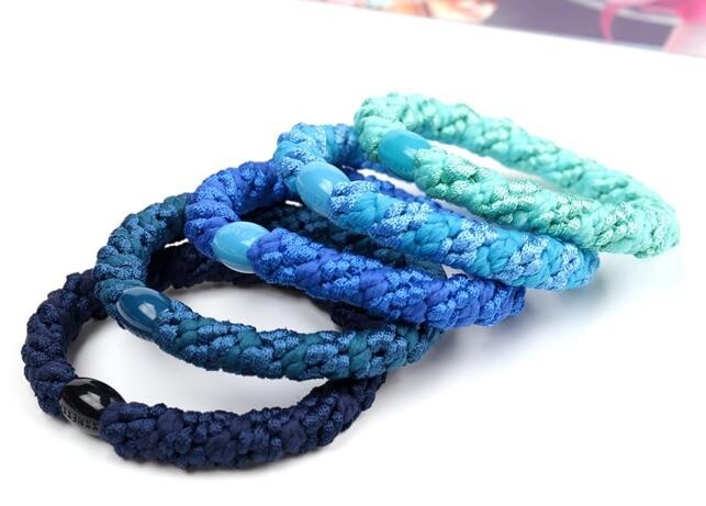 wholesale fashion colorful rubber korean elastic hair ties ring girls hair elastic Band for women hair accessories