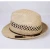 Import wholesale fashion mens summer straw hat women beach sun fedora hat hats from China