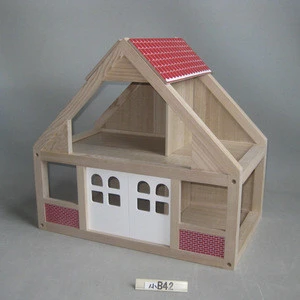 Wholesale Furniture Toys Kids Wooden Doll House