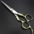 Import Wholesale High Quality Professional Barber Scissors Stainless Steel Gold Hair Cutting Barber Scissor from Pakistan