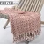 Import Wholesale Home Super Soft Casual Polyester Woven Throw Blankets Wool For Sofa from China