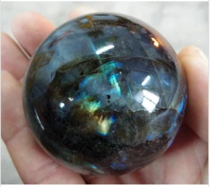 wholesale labradorite quartz crystal ball spheres in semi-precious stone crafts