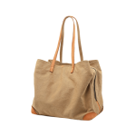Wholesale large capacity tote single shoulder bag simple female custom canvas tote bag