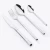 Wholesale Mirror Polish Flatware Set Gold Cutlery Stainless Steel fork and knife set wedding gift