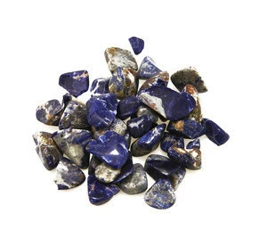 Wholesale natural blue-veins Irregular gravel Stone