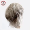 Wholesale Natural Looking Mixed Grey Indian Natural Hair Wig