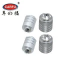 Wholesale price metal tire valve pressure alert caps for car