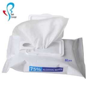 Wholesale Private Label OEM beauty care materials cleaning wipes Moisture adults size cleaning wet wipes