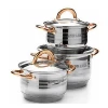 Wholesale stainless steel korkmaz cookware