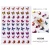 Import Wholesale Supplies adhesive 3D butterfly Nail Decal holographic nail sticker from China